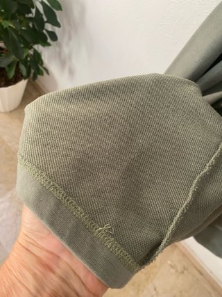 Vestido Zara verde oliva