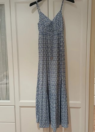Vestido largo Springfield estampado
