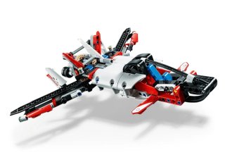 Lego Technic 2 en 1. Helicóptero/avión de rescate.