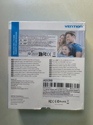 Transmisor y Receptor HDMI 4K Vention