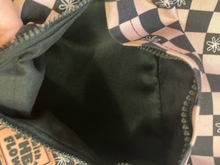Mochila Mr. Wonderful cuadros rosa y negro