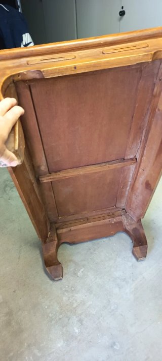 Mesa de centro rústica de madera