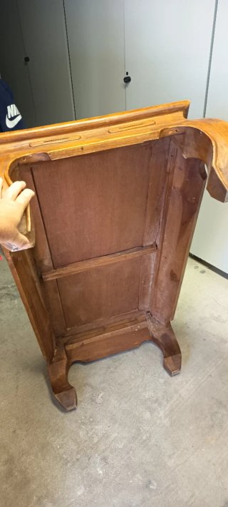 Mesa de centro rústica de madera