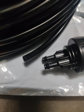 Kit riego manguera y accesorios