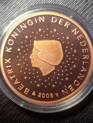 Monete Olanda Beatrix Regina 2008