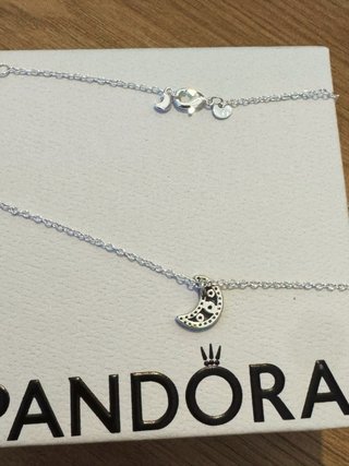 Conjunto Pandora Luna y Estrellas Plata