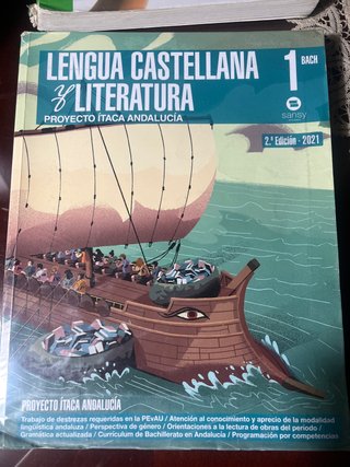 Lengua castellana y literatura, 1 BACH.