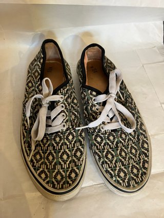 Zapatillas étnicas con cordones