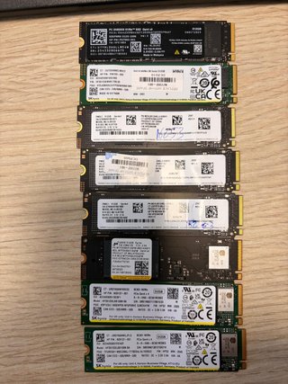 Disco SSD NVMe 512GB gen 4 x4 distintos fabricante