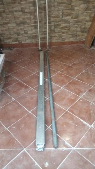 Barra de sujeción metálica