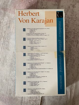 Herbert von Karajan Homenaje 8 CDs precintados