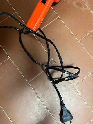 Asciugacapelli vintage arancione