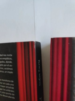 Lote 2 libros Stefan Zweig