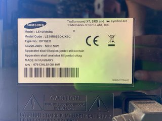 Televisor Samsung 19 Negro