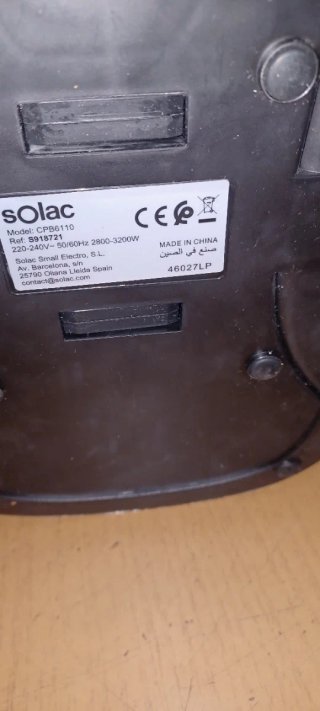 Plancha Solac Optima Center 3010