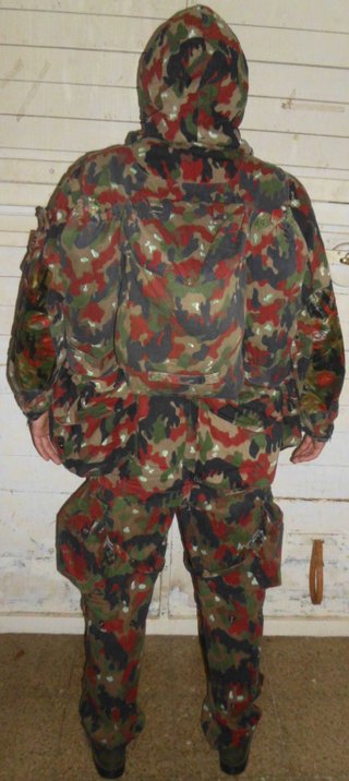 Uniformes ejército suizo M57/70