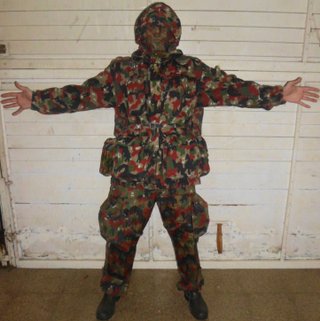 Uniformes ejército suizo M57/70