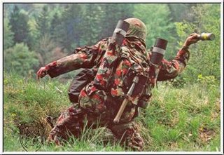 Uniformes ejército suizo M57/70