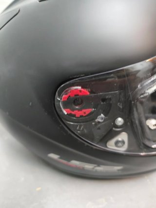 Casco Moto LS2 Negro Talla M
