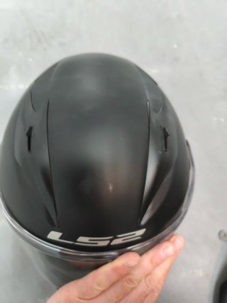 Casco Moto LS2 Negro Talla M