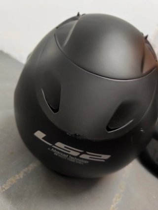 Casco Moto LS2 Negro Talla M
