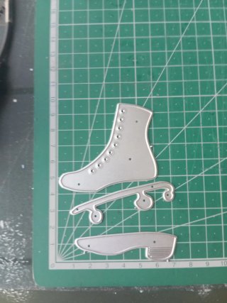 Troquel patín de hielo