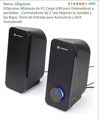 Altavoces GOgroove SonaVERSE UB2 USB