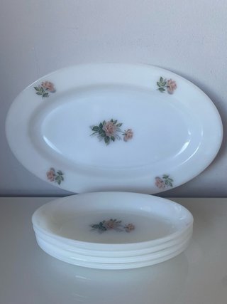 Bandejas Arcopal rosas
