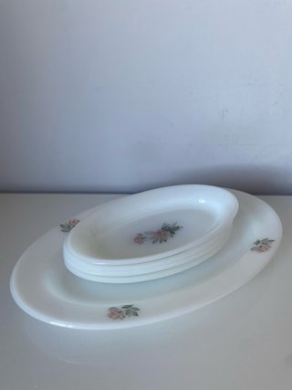 Bandejas Arcopal rosas