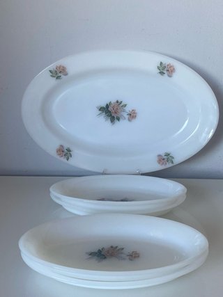 Bandejas Arcopal rosas