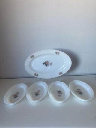 Bandejas Arcopal rosas