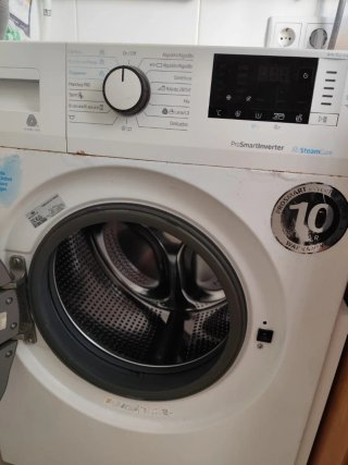 Lavadora Beko ProSmartInverter SteamCore