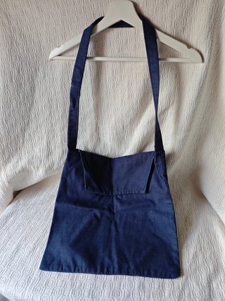 Bolsa bolso largo tote bag tela vaquera nuevo