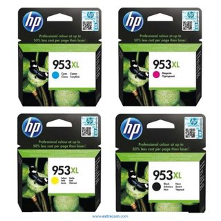 Pack 4 Cartuchos HP 953XL Color