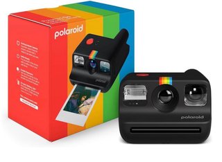 Cámara Polaroid Go Negra Nueva Generación