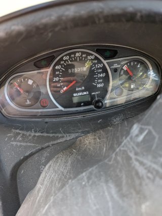 Suzuki Burgman 200 gris