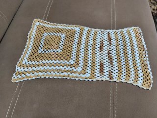 Tapete crochet hecho a mano