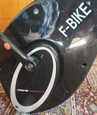 Bici estática plegable Ultrasport + Funda