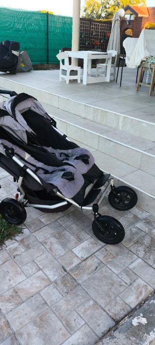 Silla de paseo doble para bebé
