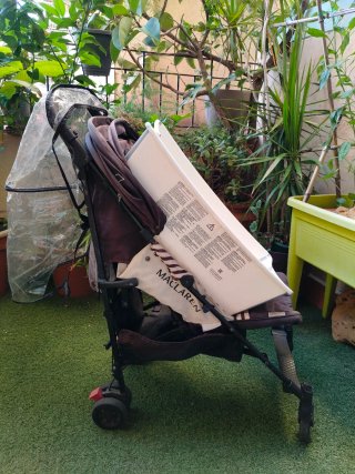 Silla McLaren Quest arc + Bañera Stokke
