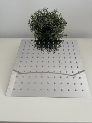 Soffione Doccia Quadrato 25x25 cm Inox SUS304 Effe