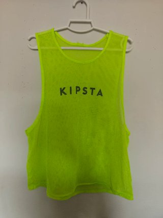 Peto entrenamiento Kipsta amarillo flúor