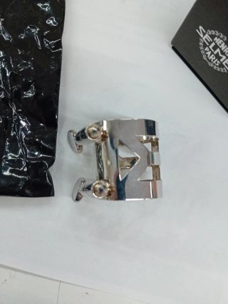 Abrazadera Selmer Saxo Tenor Metal Plateado
