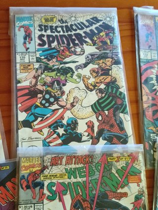 Lote cómics Marvel Spiderman edición USA