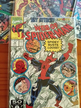 Lote cómics Marvel Spiderman edición USA