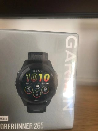 Reloj Garmin Forerunner 265 Negro Multicolor