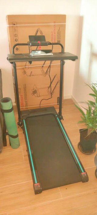 Cinta de correr Runimon con soporte para tablet
