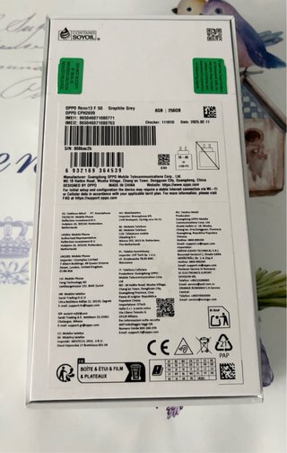 Oppo Reno13 F 5G Negro