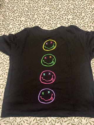 Camisetas niña 9-10 años (Nirvana, Hogwarts)