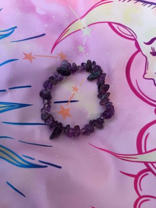 Pulsera de amatista natural